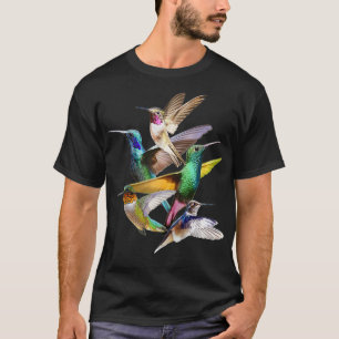 T-shirt Colibri en vol Colibri cadeau I Love Humm