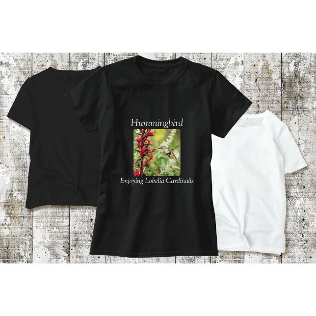 T-shirt colibri Fleur cardinale (Créateur téléchargé)