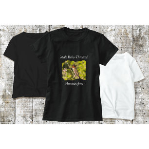 T-Shirt Colibri Mâle à Gorge Rubis