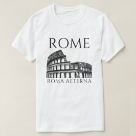 T-shirt Colisée de Rome antique, Voyage romain historique