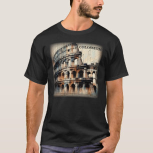 T-shirt Colisée romaine Italie Europe