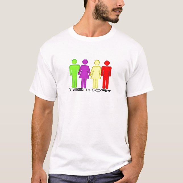 T-shirt Collaboration d'équipe (Devant)