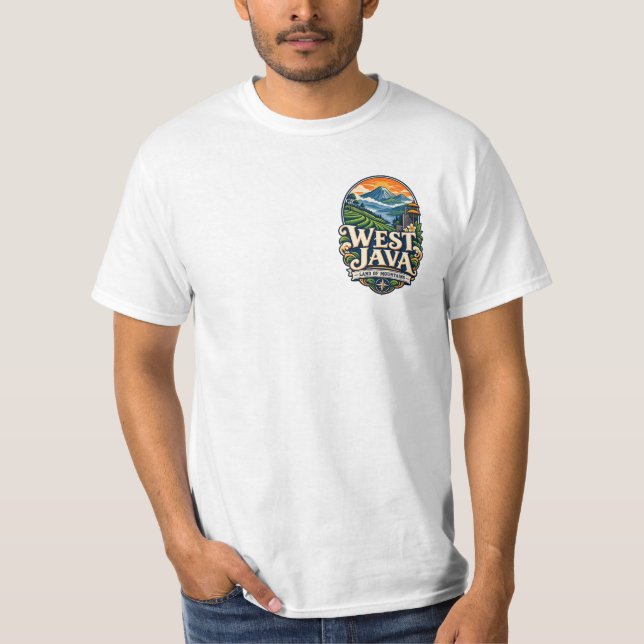 T-shirt Collaboration Java occidental - Jawa Barat (Indoné (Devant)