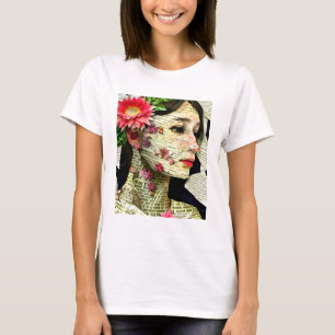 T-shirt Collage artistique de Pretty Woman