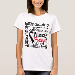 T-shirt Collage carcinoïde d'oncologiste