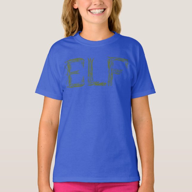 T-shirt Collage d'armes Elf (Devant)