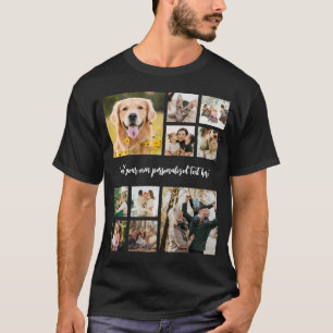 T-shirt Collage de 10 photos personnalisé moderne