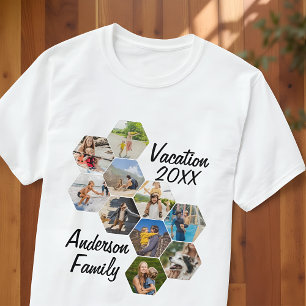 T-shirt Collage de 9 images personnalisées pour des photos