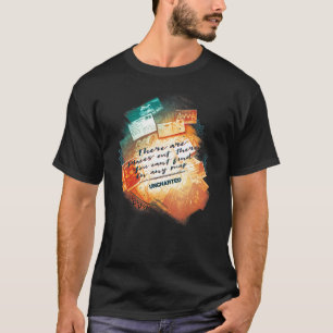 T-shirt Collage de carte non cartographié