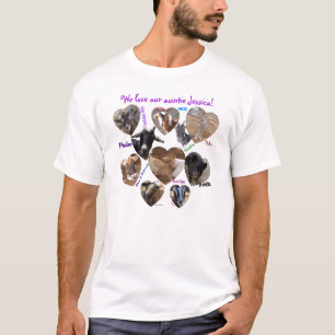 T-shirt collage de créature
