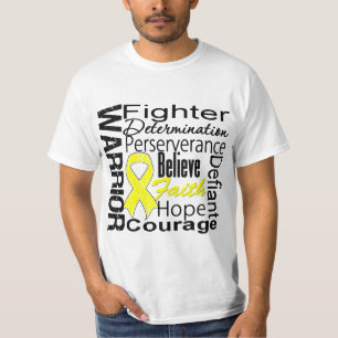 T-shirt Collage de guerrier de sarcome