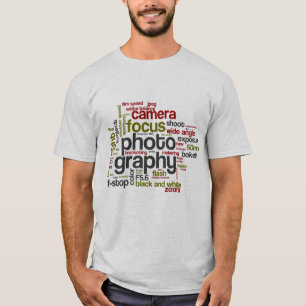 T-shirt Collage de texte Lingo