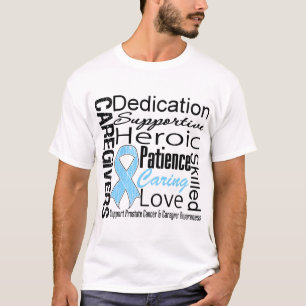 T-shirt Collage de travailleurs sociaux de cancer de la