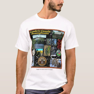 T-shirt Collage du comté de Cambria