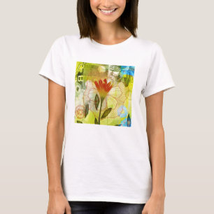 T-shirt Collage floral