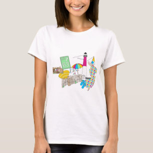T-shirt Collage Girly d'amour de LBI