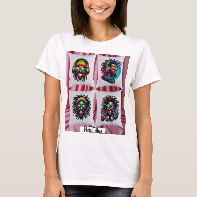 T-shirt Collage photo (Devant)