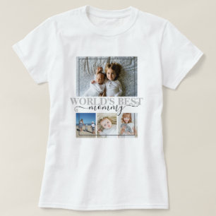 T-shirt Collage photo et texte personnalisé