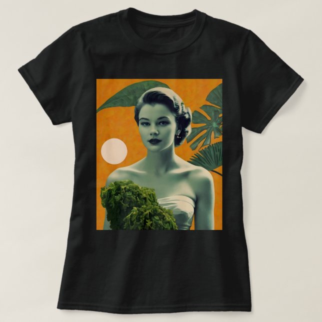 T-shirt Collage vintage (Design devant)