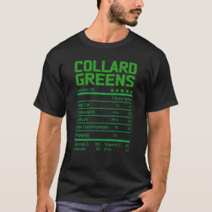 T-shirt Collard Greens Nutrition Facts Thanksgiving Chris
