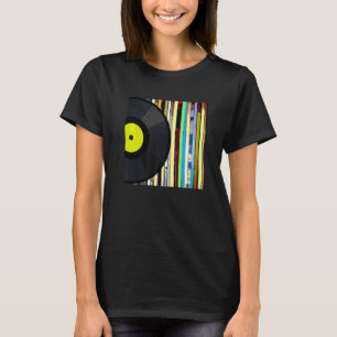 T-shirt Collecte d'albums de vinyle