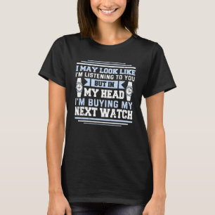 T-shirt Collecte du collecteur de montres