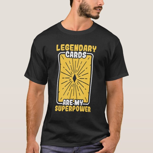 T-shirt Collecteur de cartes de commerce Booster pack 18 (Devant)