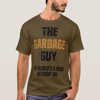 T-shirt Collecteur de déchets de camion de déchets Copie