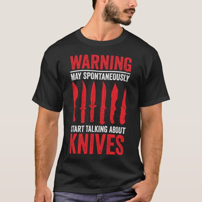 T-shirt Collecteur Knive Parler de (Devant)
