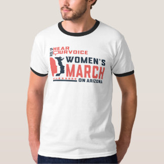 T-shirt Collectif de la Marche des femmes sur l'arizona