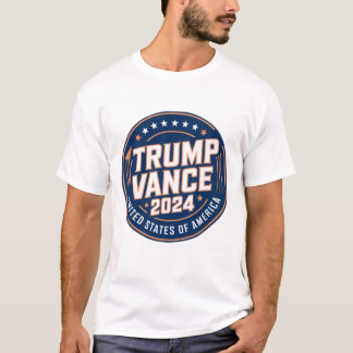 T-shirt Collection Conception de Campagne Trump-Vance 2024