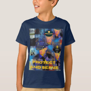 T-shirt Collection d'appréciation de la police