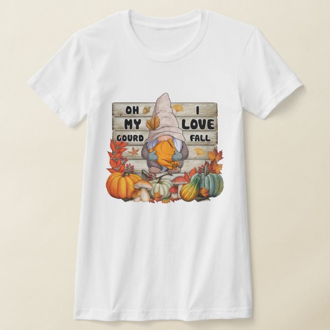 T-shirt Collection d'automne populaire Thanksgiving (Poser)
