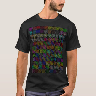 T-shirt Collection de bandes SpaceTime arrachées