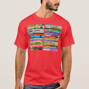 T-shirt Collection de CD rétro pour célibataires de la nou