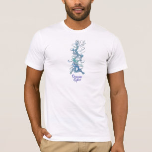 T-shirt Collection de dragons ASIE