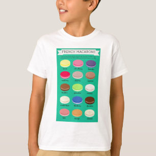 T-shirt Collection de la joie de Baker : Français Macaron