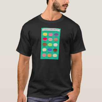 T-shirt Collection de la joie de Baker : Français Macarons