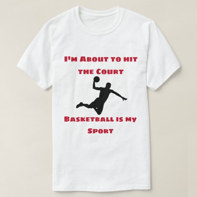 T-shirt collection de ligne de sport (Design devant)