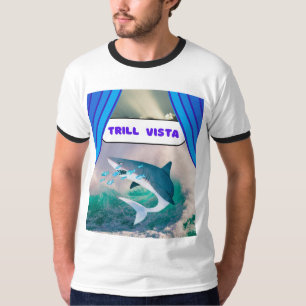 T-shirt Collection de lits inspirés pour les requins Ocean