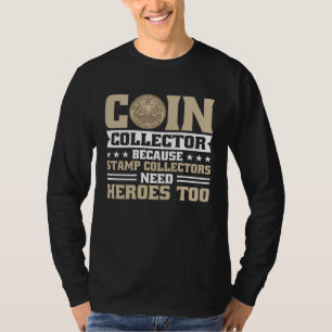 T-shirt Collection de pièces de monnaie Hobby Numismate Pi