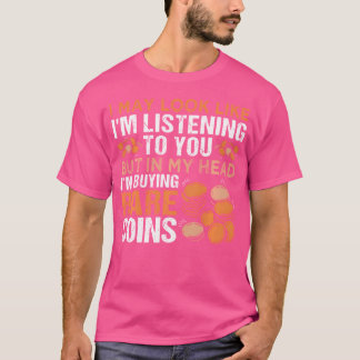 T-shirt Collection de pièces de numismatique