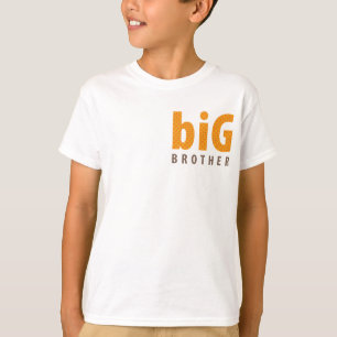 T-shirt COLLECTION DE SOINS - grand frère {orange}