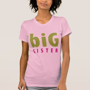 T-shirt COLLECTION DE SOINS - grande soeur {lime}