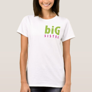 T-shirt COLLECTION DE SOINS - grande soeur {lime}