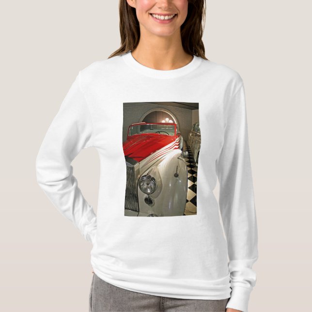 T-shirt Collection de voiture dans la base de Liberace et (Devant)