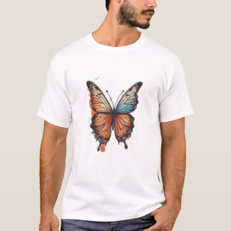 T-shirt Collection Élégance Fluttering - Ailes Papillon