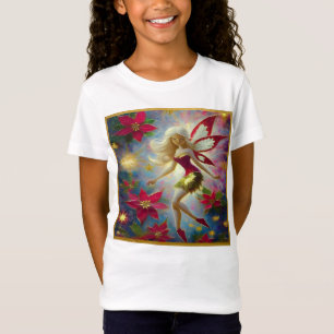 T-Shirt Collection Fée de Noël - Cheveux Blond Platine