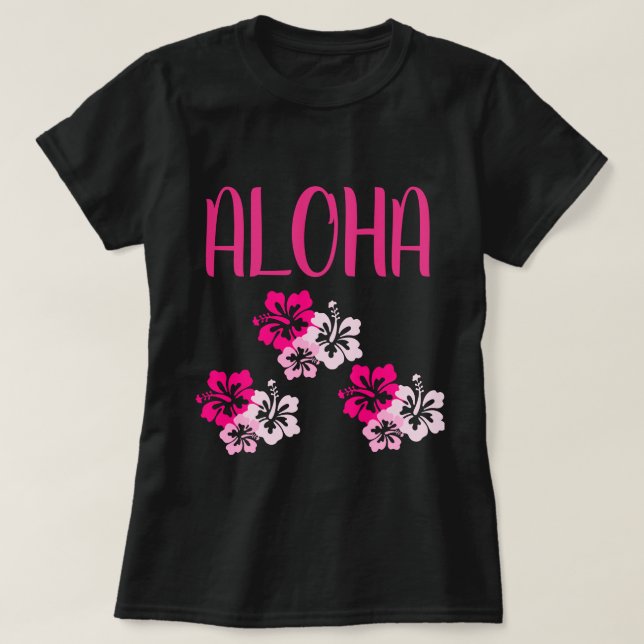 T-shirt Collection Hawaii Aloha (Design devant)