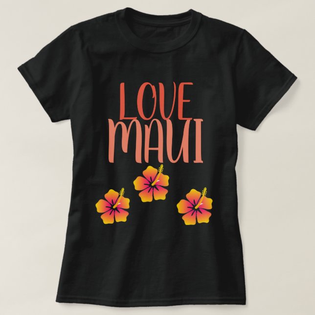 T-shirt Collection Hawaii Aloha - Dames (Design devant)